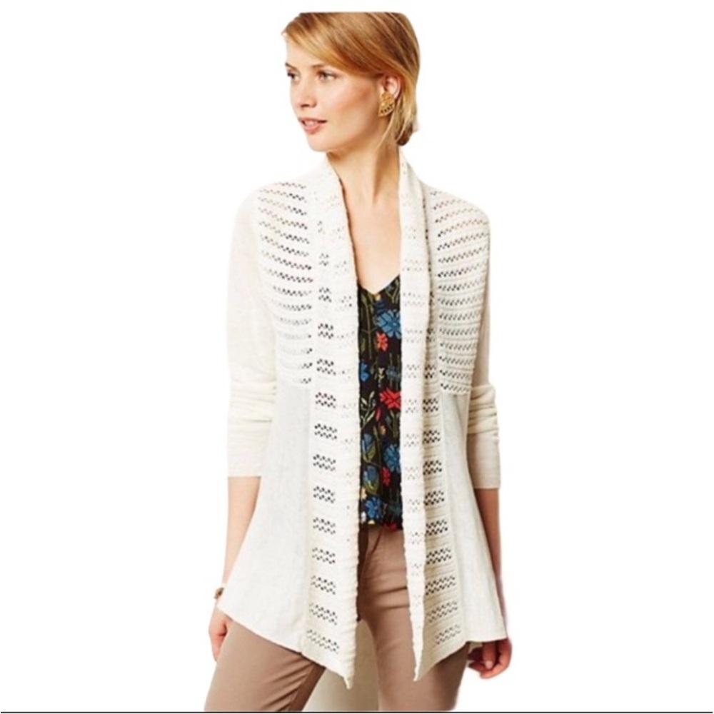 Anthropologie Angel Of The North Visionary Cardigan